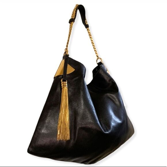 ❤️SOLD❤️GUCCI Large 1970 Gold Tassel Hobo/Shoulder Bag - Picture 5 of 14